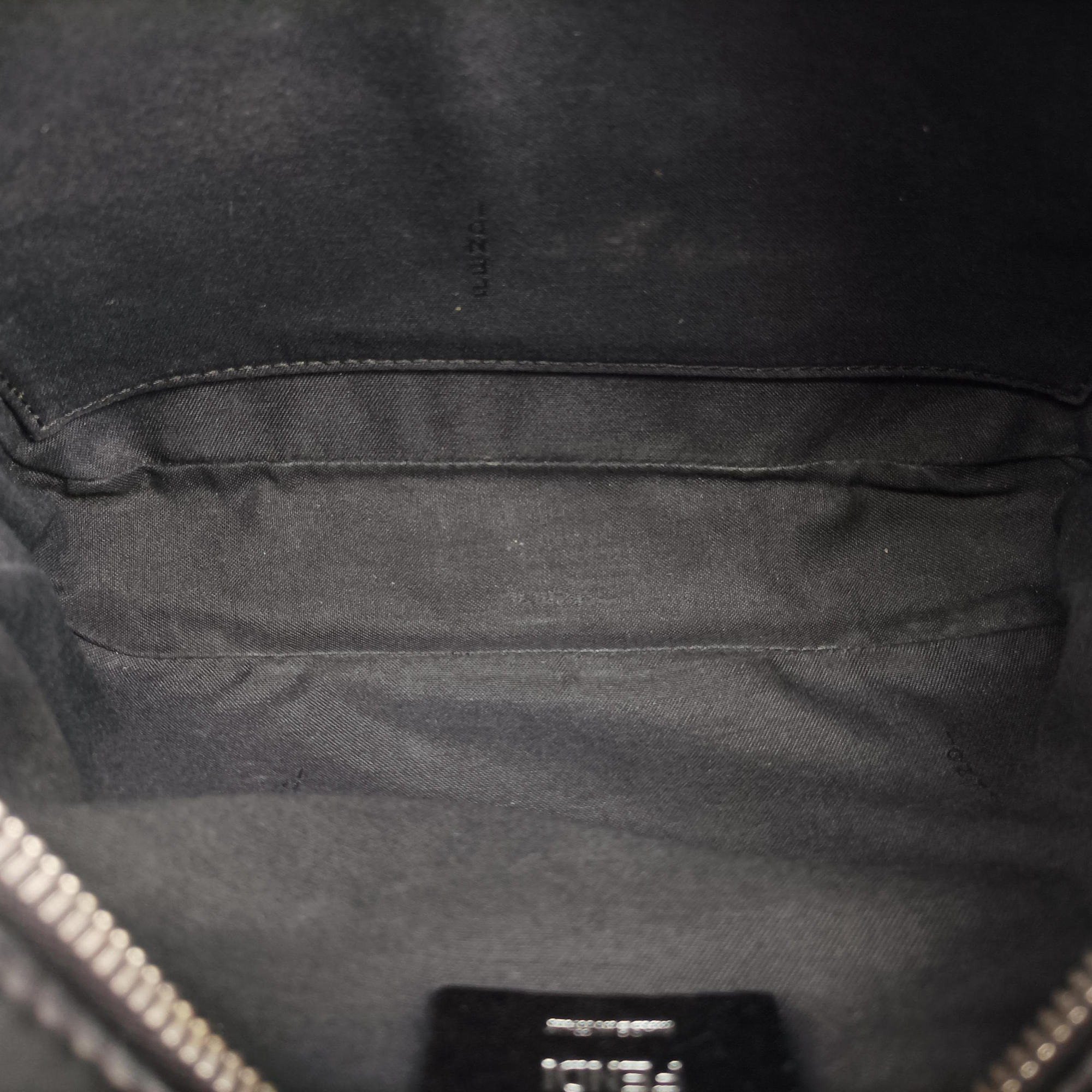 Pre-owned Fendi Camera case Black PVC Coated Canvas 7M0286 shoulderbag | stylenewstar