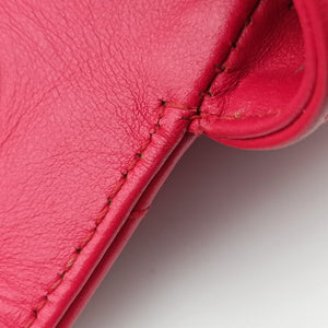 Pre-owned Gucci GG Marmont Red Leather 443497 shoulderbag | stylenewstar