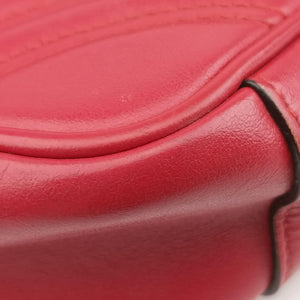 Pre-owned Gucci GG Marmont Red Leather 443497 shoulderbag | stylenewstar