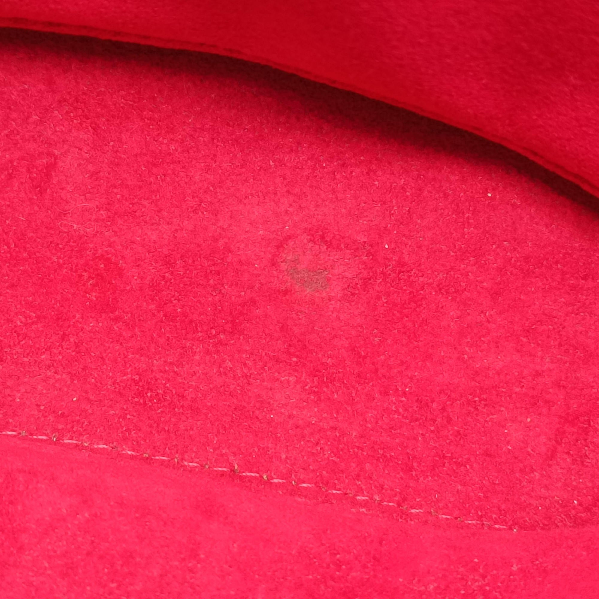 Vintage Louis Vuitton SAINT MICHEL Brown×COQUELICOT Monogram Canvas×epi M44031 shoulderbag | stylenewstar