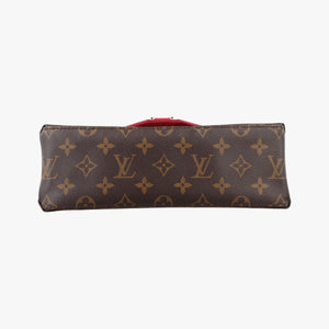 Vintage Louis Vuitton SAINT MICHEL Brown×COQUELICOT Monogram Canvas×epi M44031 shoulderbag | stylenewstar