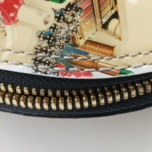 Pre-owned Louis Vuitton Nicolas Squiere Sticker Alma BB Ivory×black×multi Vernis M50419 shoulderbag | stylenewstar