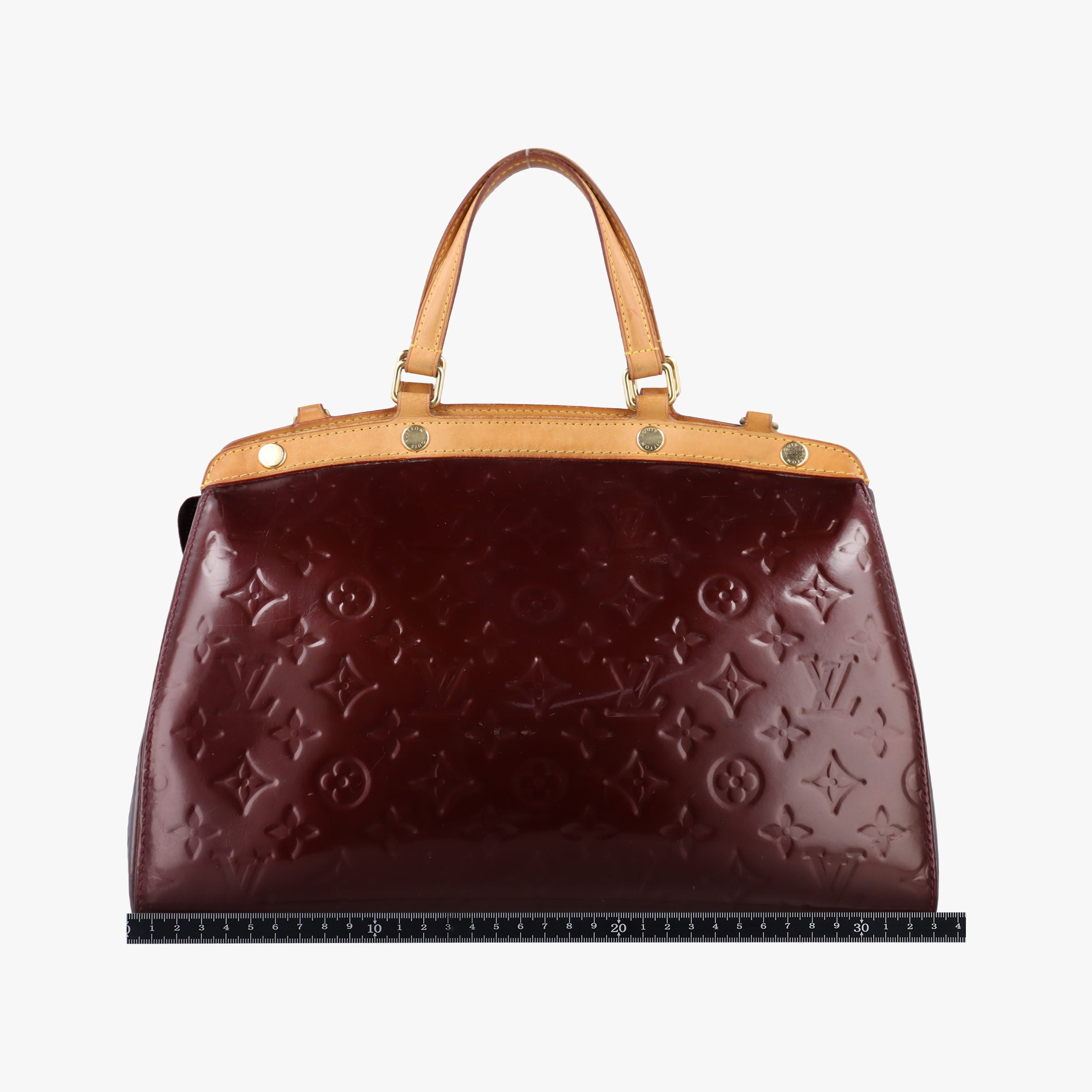 Pre-owned Louis Vuitton Brea MM AMARANTE Vernis M91619 shoulderbag | stylenewstar