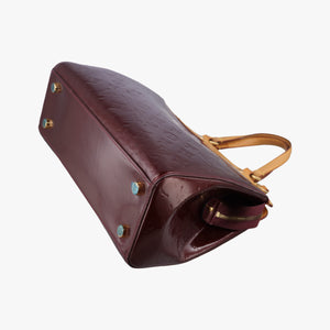 Pre-owned Louis Vuitton Brea MM AMARANTE Vernis M91619 shoulderbag | stylenewstar