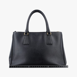 Pre-owned Prada Galleria Black SAFFIANO Leather BN2274 shoulderbag | stylenewstar