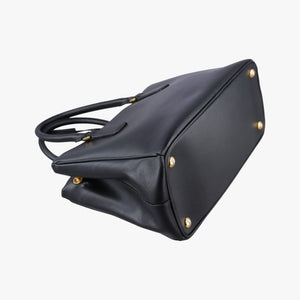 Pre-owned Prada Galleria Black SAFFIANO Leather BN2274 shoulderbag | stylenewstar