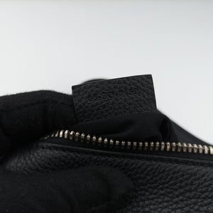 Pre-owned Christian Dior Saddle Black Leather  bum bag/waist bag | stylenewstar
