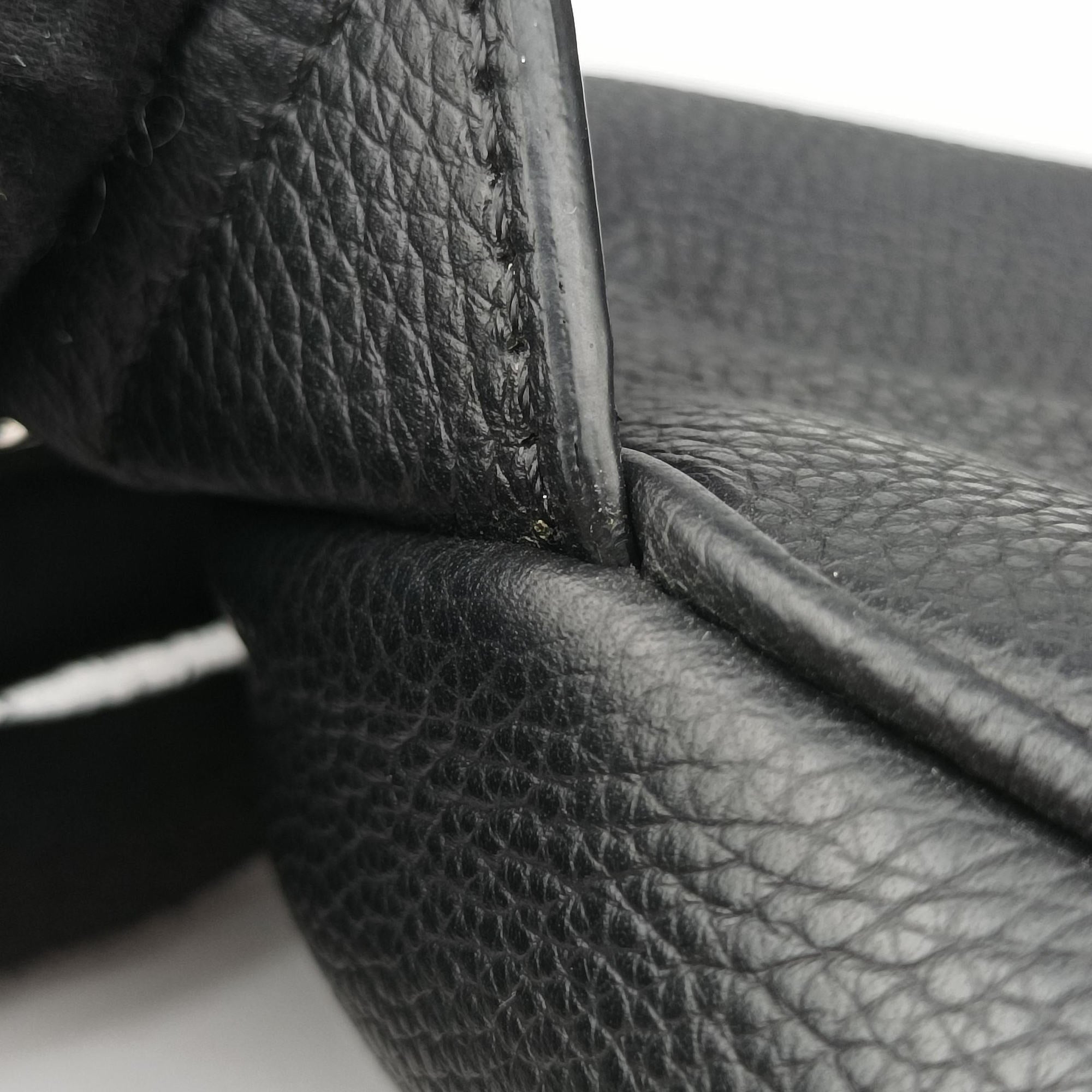 Pre-owned Christian Dior Saddle Black Leather  bum bag/waist bag | stylenewstar