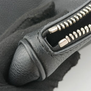 Pre-owned Christian Dior Saddle Black Leather  bum bag/waist bag | stylenewstar