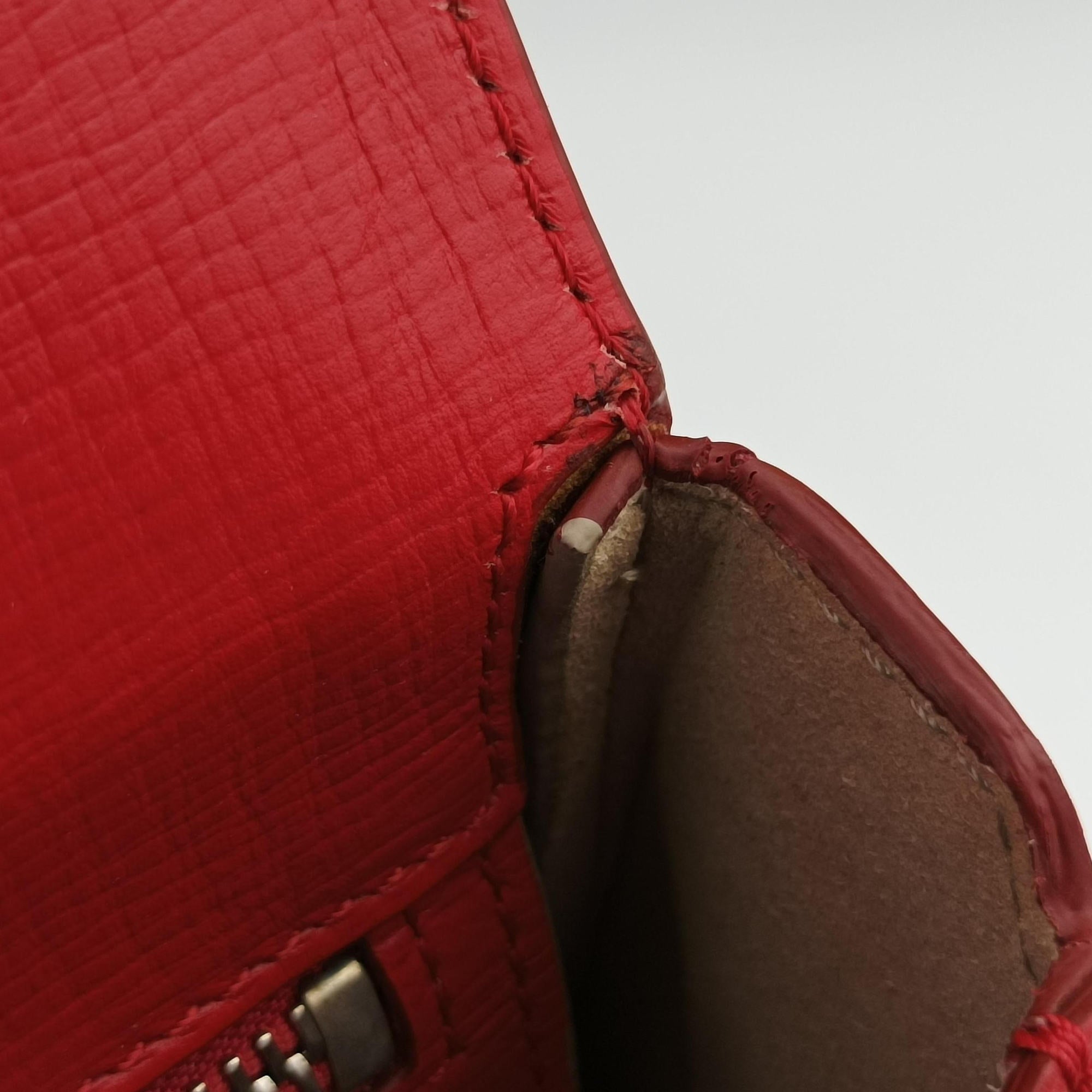 Pre-owned Givenchy Pandora Box Red Leather  shoulderbag | stylenewstar