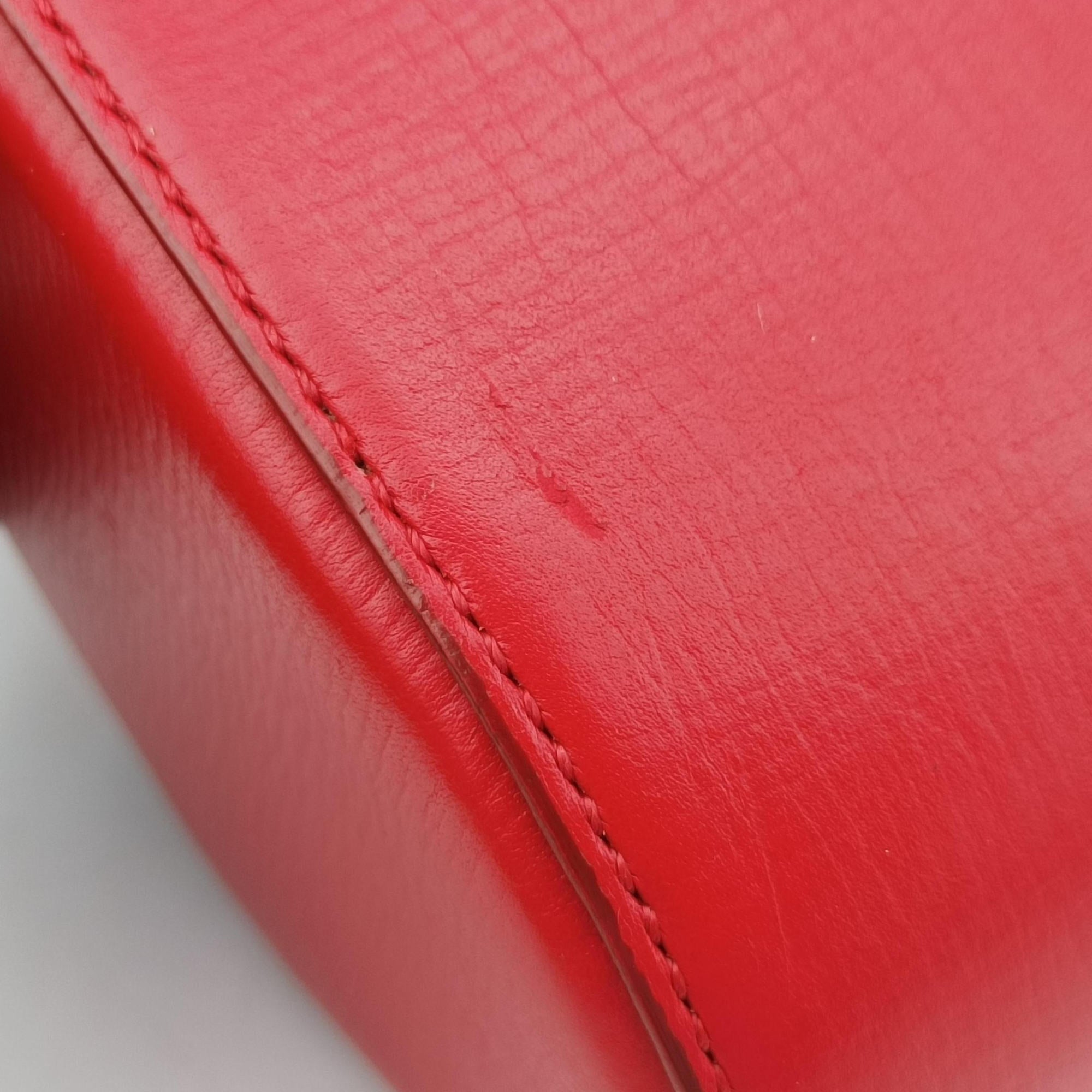 Pre-owned Givenchy Pandora Box Red Leather  shoulderbag | stylenewstar