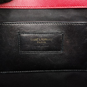 Pre-owned Yves Saint Laurent KATE Red Caviar leather 364021 shoulderbag | stylenewstar