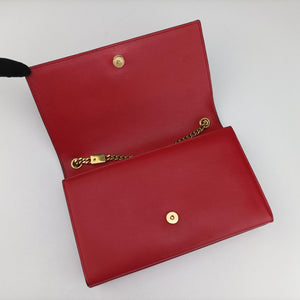 Pre-owned Yves Saint Laurent KATE Red Caviar leather 364021 shoulderbag | stylenewstar