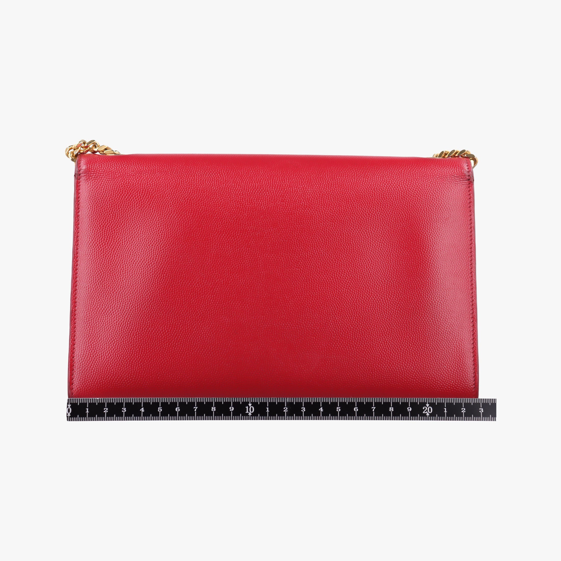 Pre-owned Yves Saint Laurent KATE Red Caviar leather 364021 shoulderbag | stylenewstar