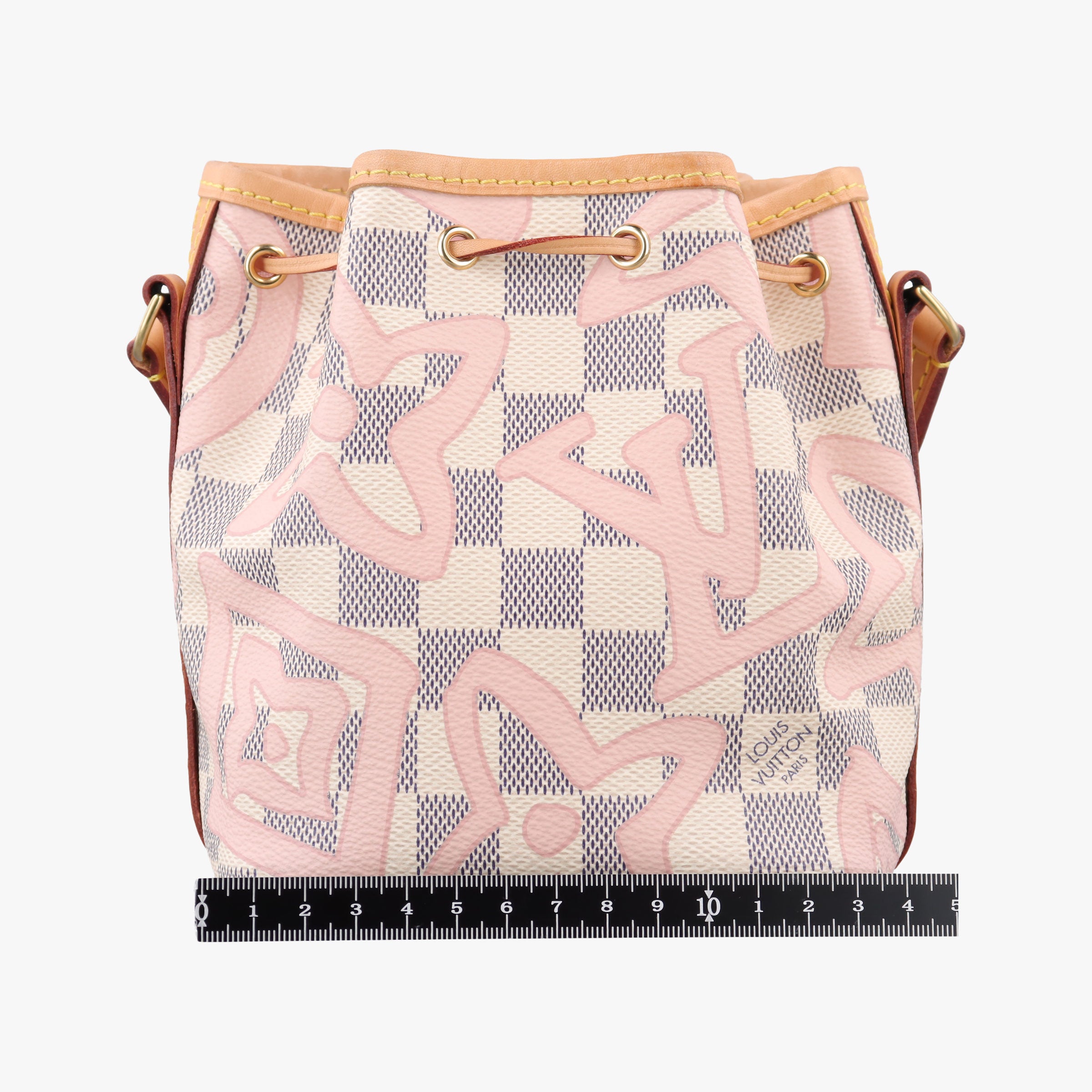 Pre-owned Louis Vuitton Tahitienne Nano Noe AZUR Damier Canvas N60052 shoulderbag | stylenewstar