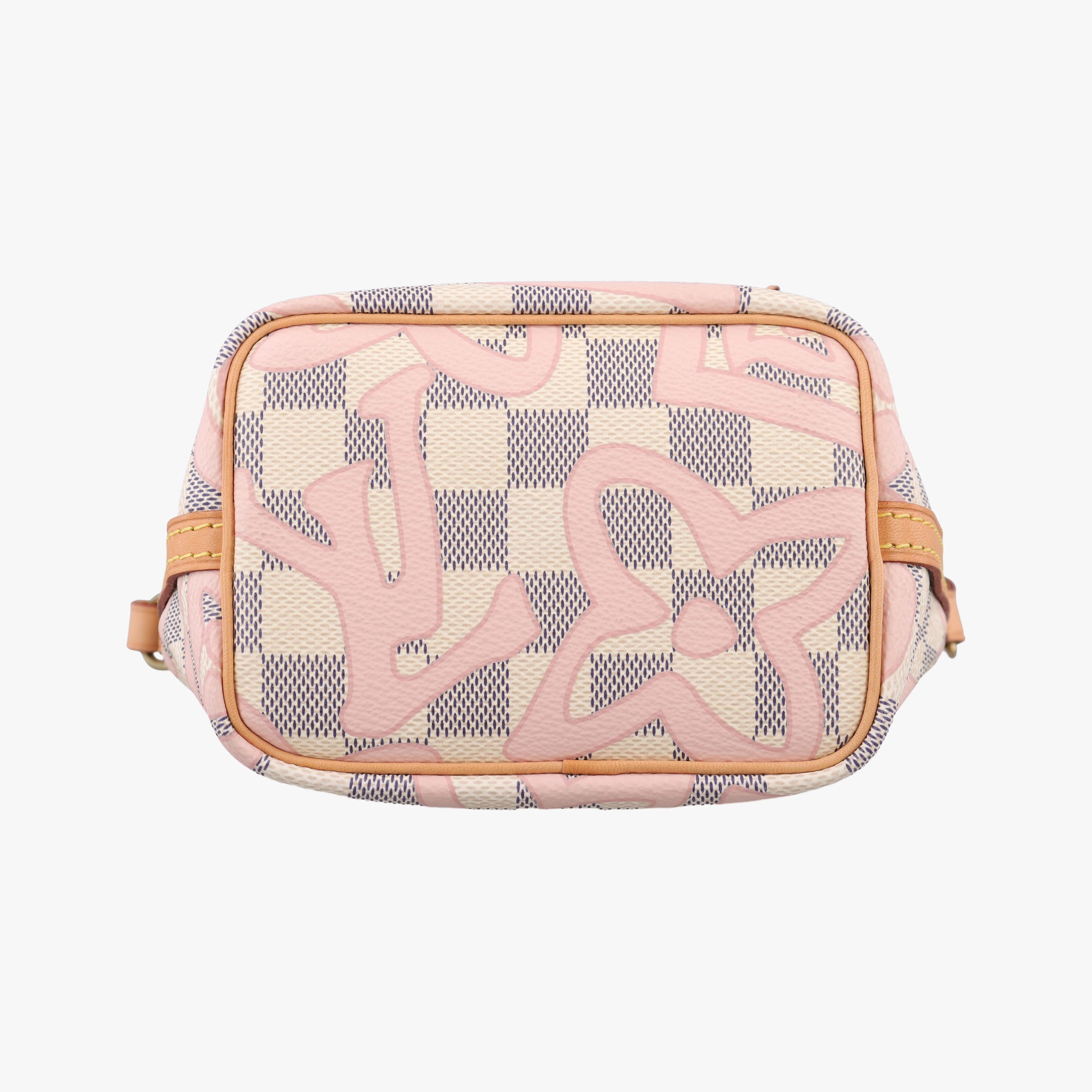 Pre-owned Louis Vuitton Tahitienne Nano Noe AZUR Damier Canvas N60052 shoulderbag | stylenewstar