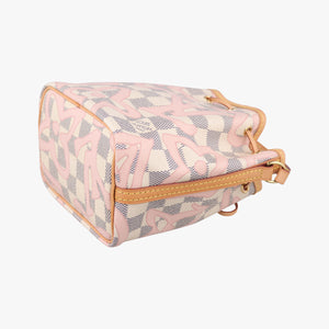 Pre-owned Louis Vuitton Tahitienne Nano Noe AZUR Damier Canvas N60052 shoulderbag | stylenewstar