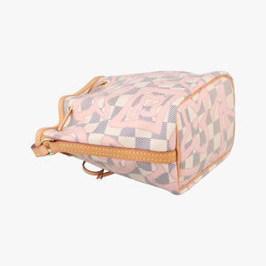 Pre-owned Louis Vuitton Tahitienne Nano Noe AZUR Damier Canvas N60052 shoulderbag | stylenewstar