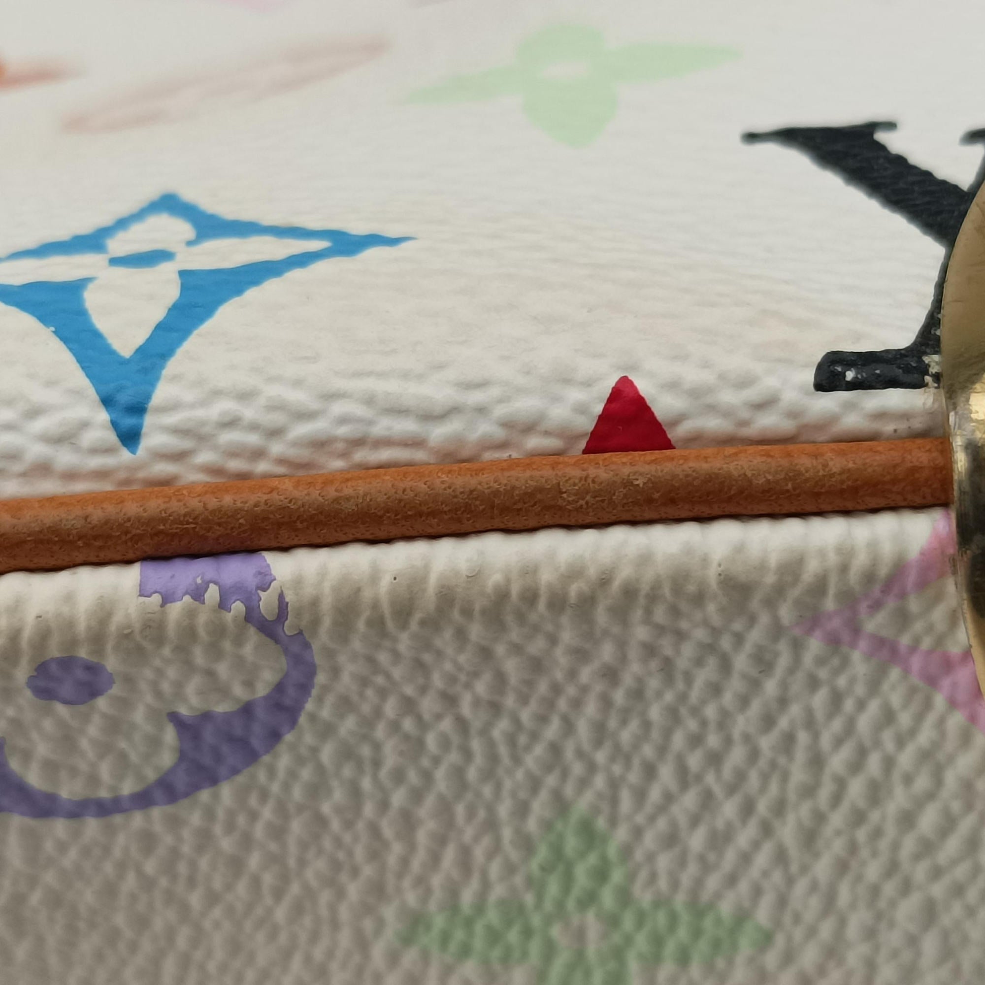 Pre-owned Louis Vuitton Boulogne White Monogram Multicolor M92660 shoulderbag | stylenewstar