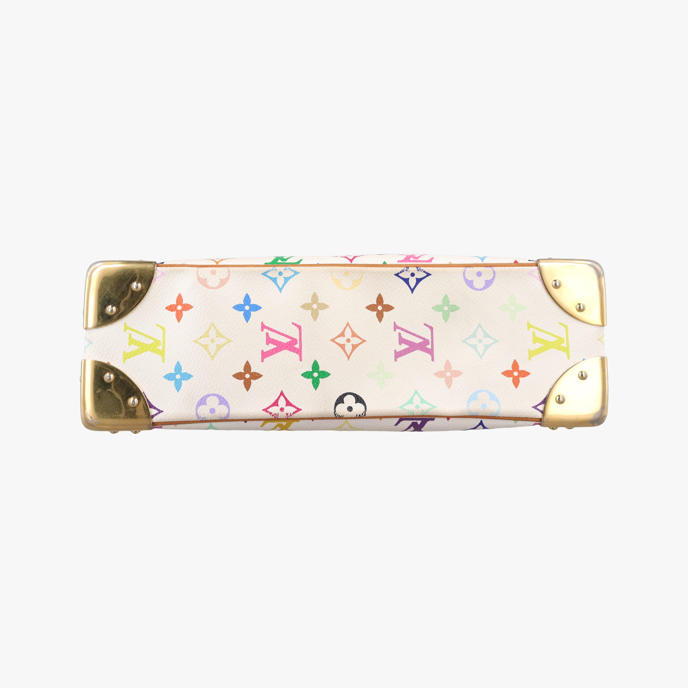 Pre-owned Louis Vuitton Boulogne White Monogram Multicolor M92660 shoulderbag | stylenewstar