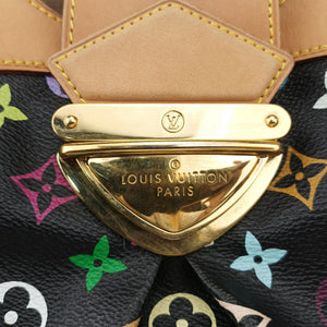 Pre-owned Louis Vuitton URSULA Noir Monogram Multicolor M40124 shoulderbag | stylenewstar