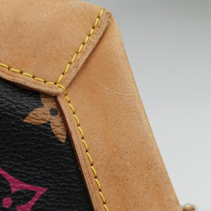 Pre-owned Louis Vuitton URSULA Noir Monogram Multicolor M40124 shoulderbag | stylenewstar