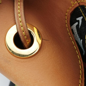 Pre-owned Louis Vuitton URSULA Noir Monogram Multicolor M40124 shoulderbag | stylenewstar