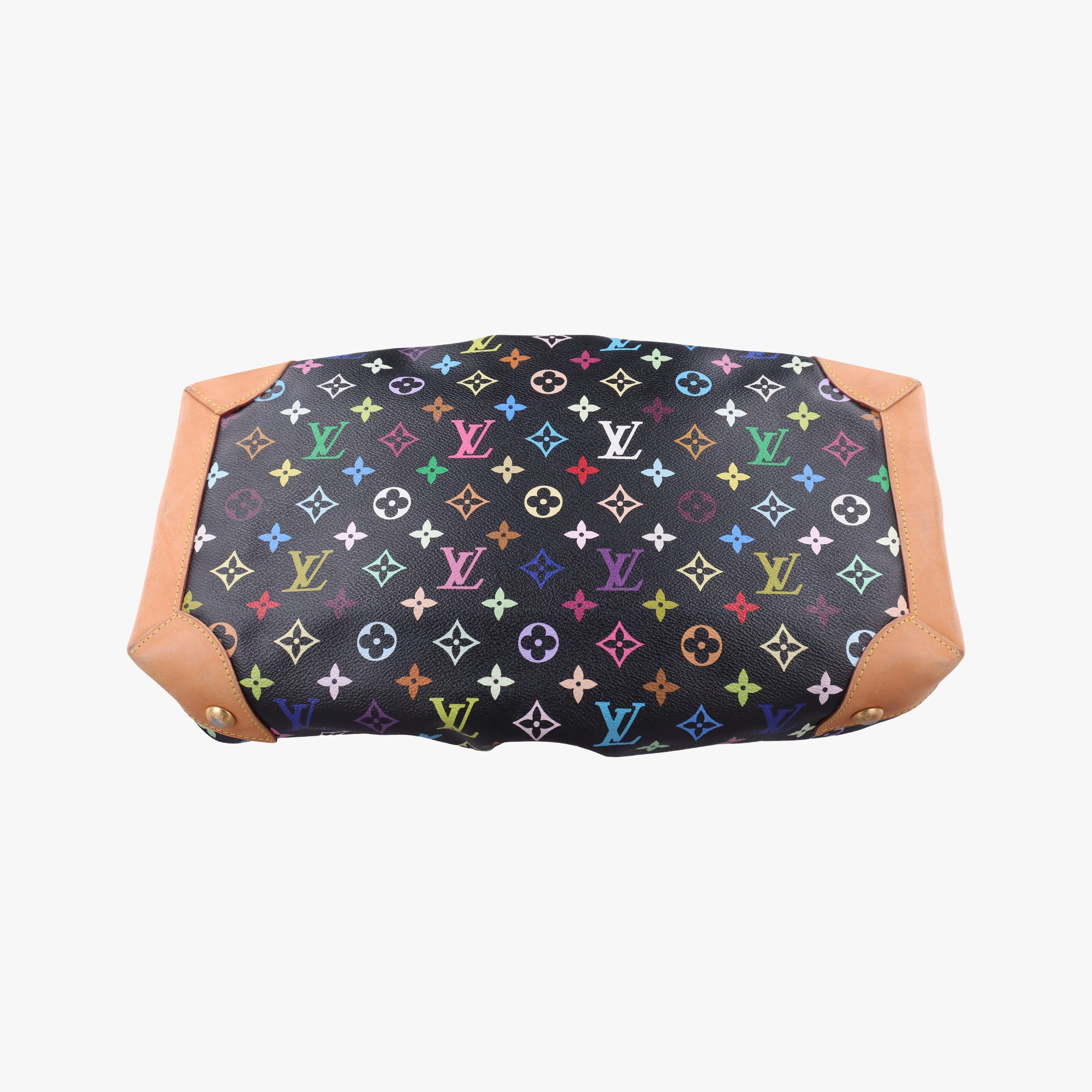 Pre-owned Louis Vuitton URSULA Noir Monogram Multicolor M40124 shoulderbag | stylenewstar