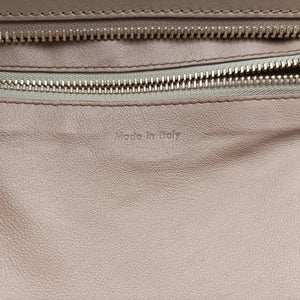 Pre-owned Celine luggage mini shopper Brown Leather  handbag | stylenewstar