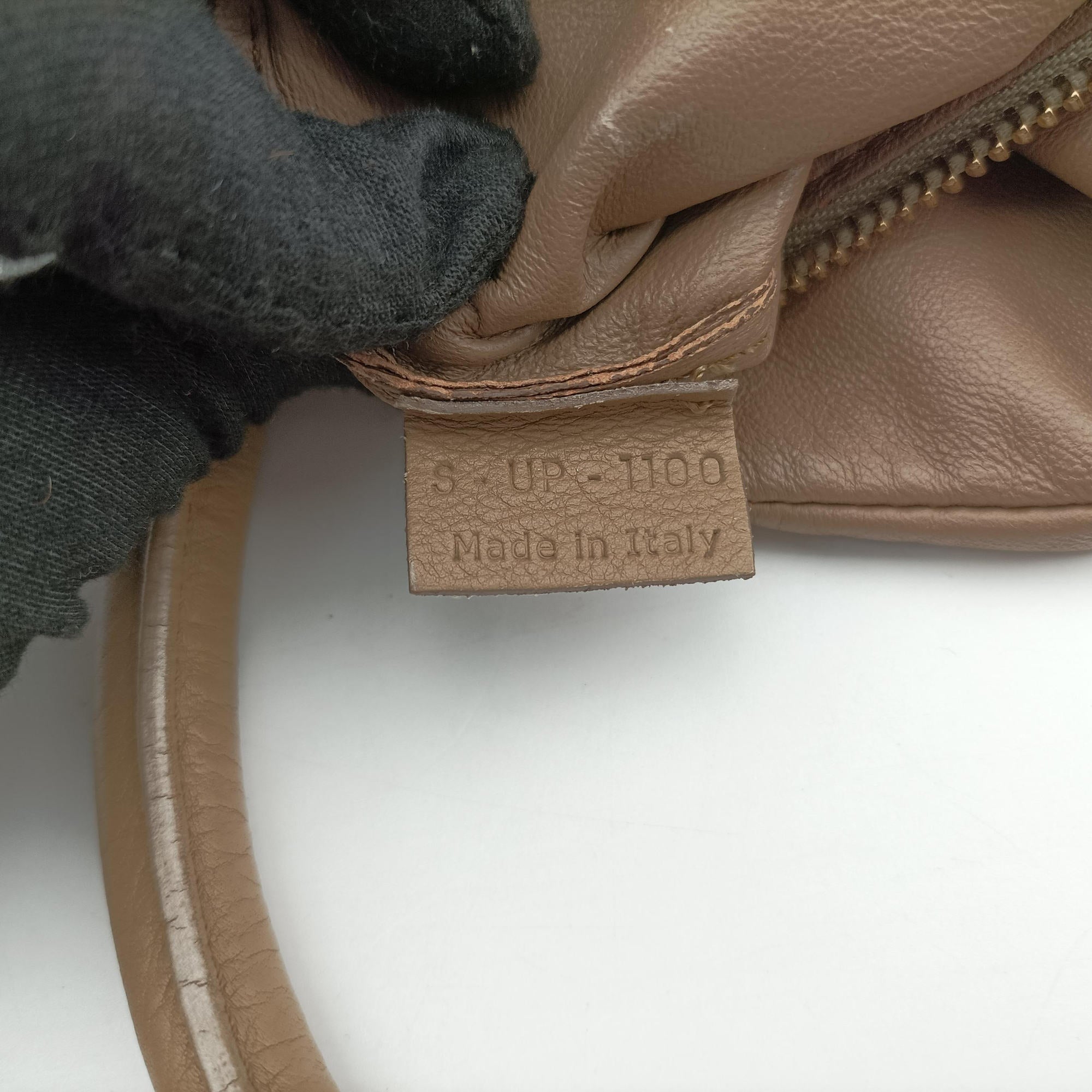 Pre-owned Celine luggage mini shopper Brown Leather  handbag | stylenewstar