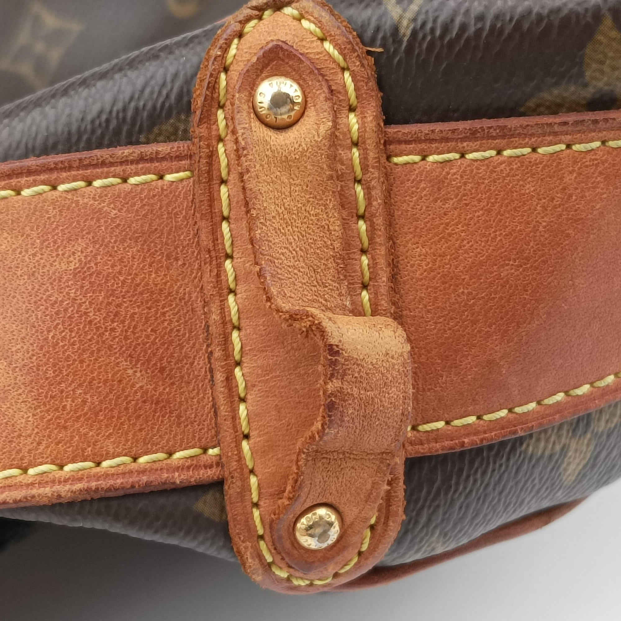 Secondhand Louis Vuitton TULUM GM Brown Monogram Canvas M40075 shoulderbag | stylenewstar