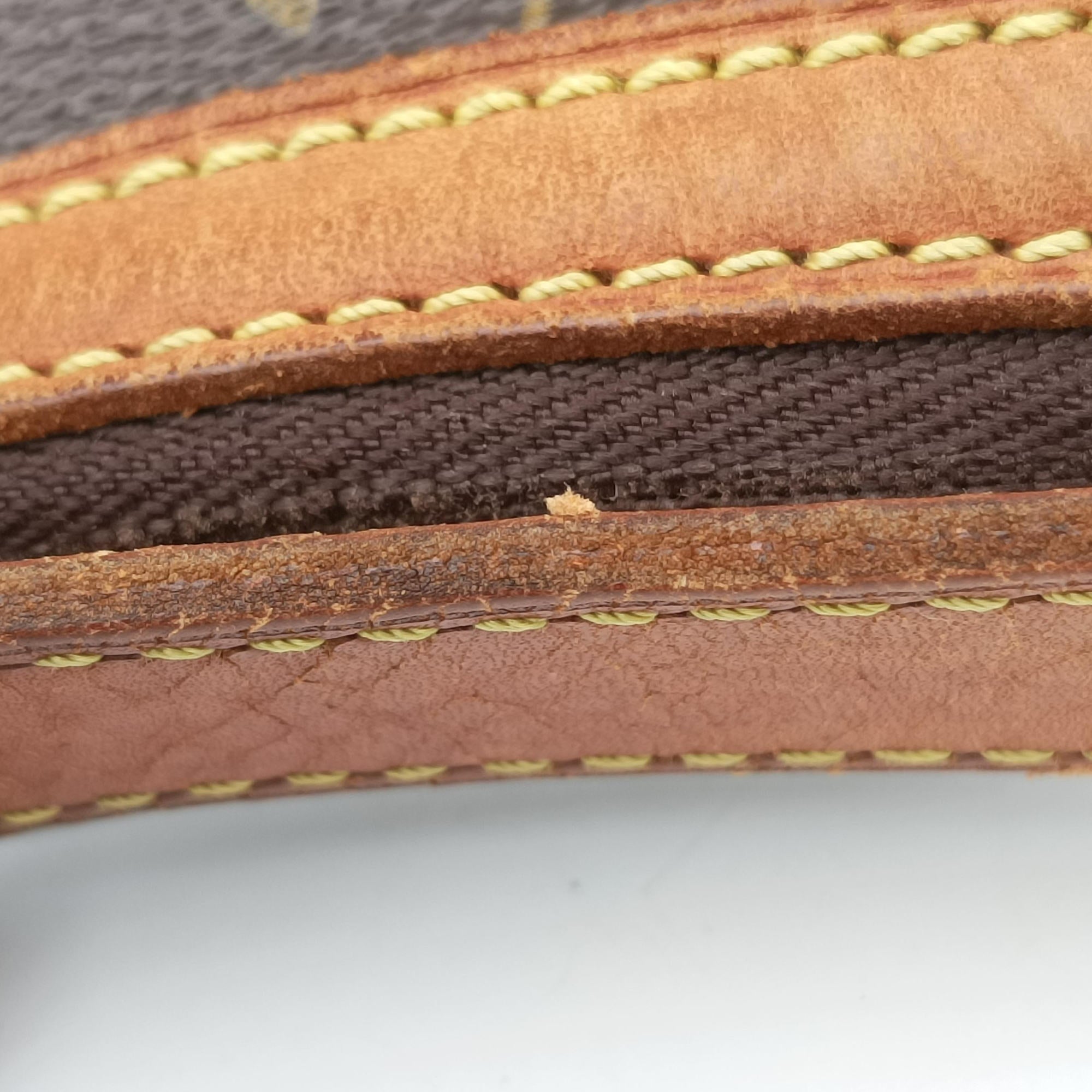 Secondhand Louis Vuitton TULUM GM Brown Monogram Canvas M40075 shoulderbag | stylenewstar