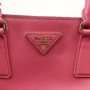Vintage Prada Galleria Rose SAFFIANO Leather BN1786 shoulderbag | stylenewstar