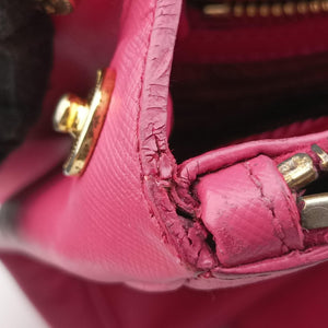 Vintage Prada Galleria Rose SAFFIANO Leather BN1786 shoulderbag | stylenewstar
