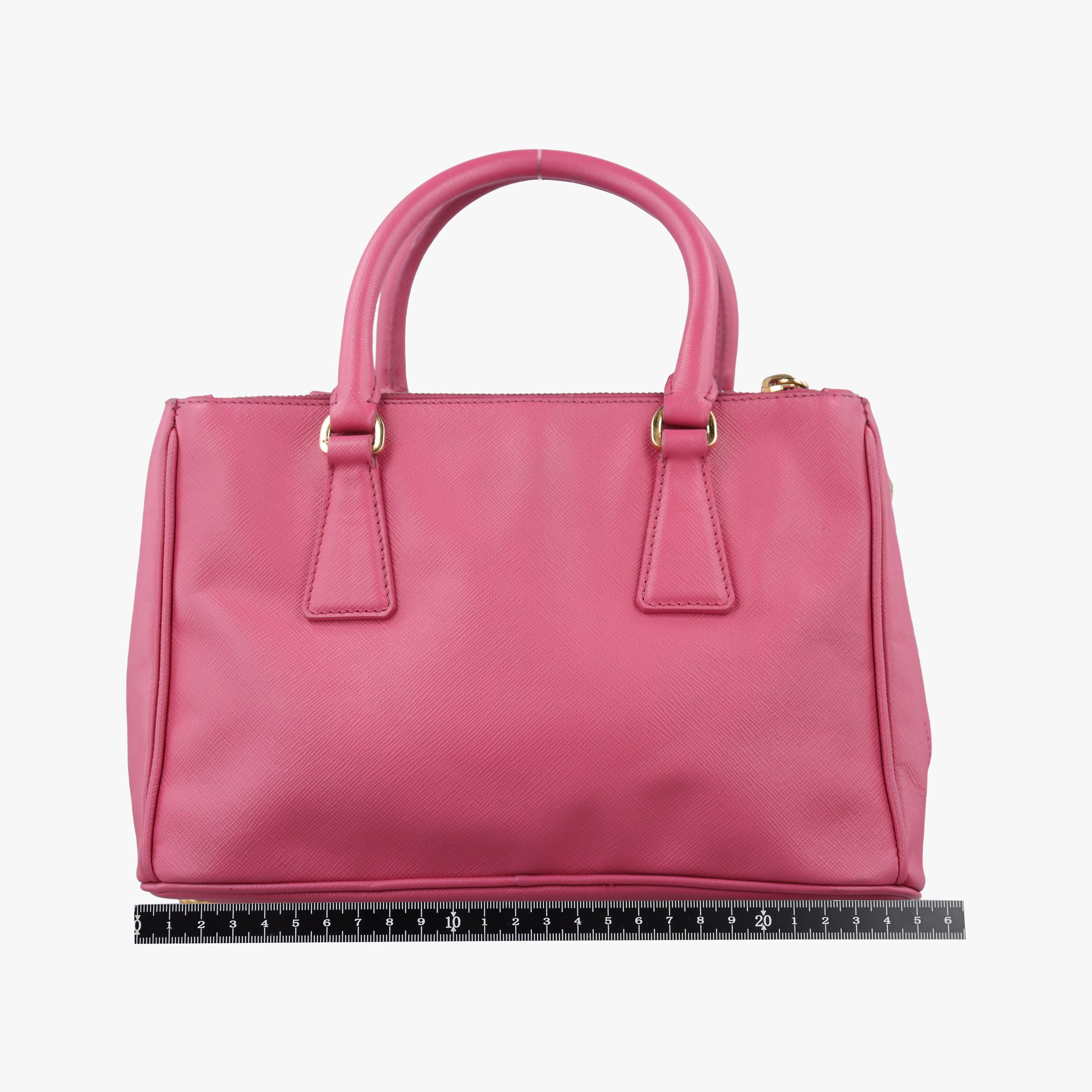 Vintage Prada Galleria Rose SAFFIANO Leather BN1786 shoulderbag | stylenewstar