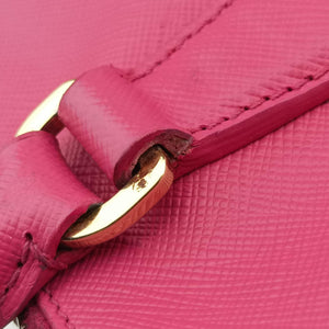 Vintage Prada Galleria Rose SAFFIANO Leather BN1786 shoulderbag | stylenewstar