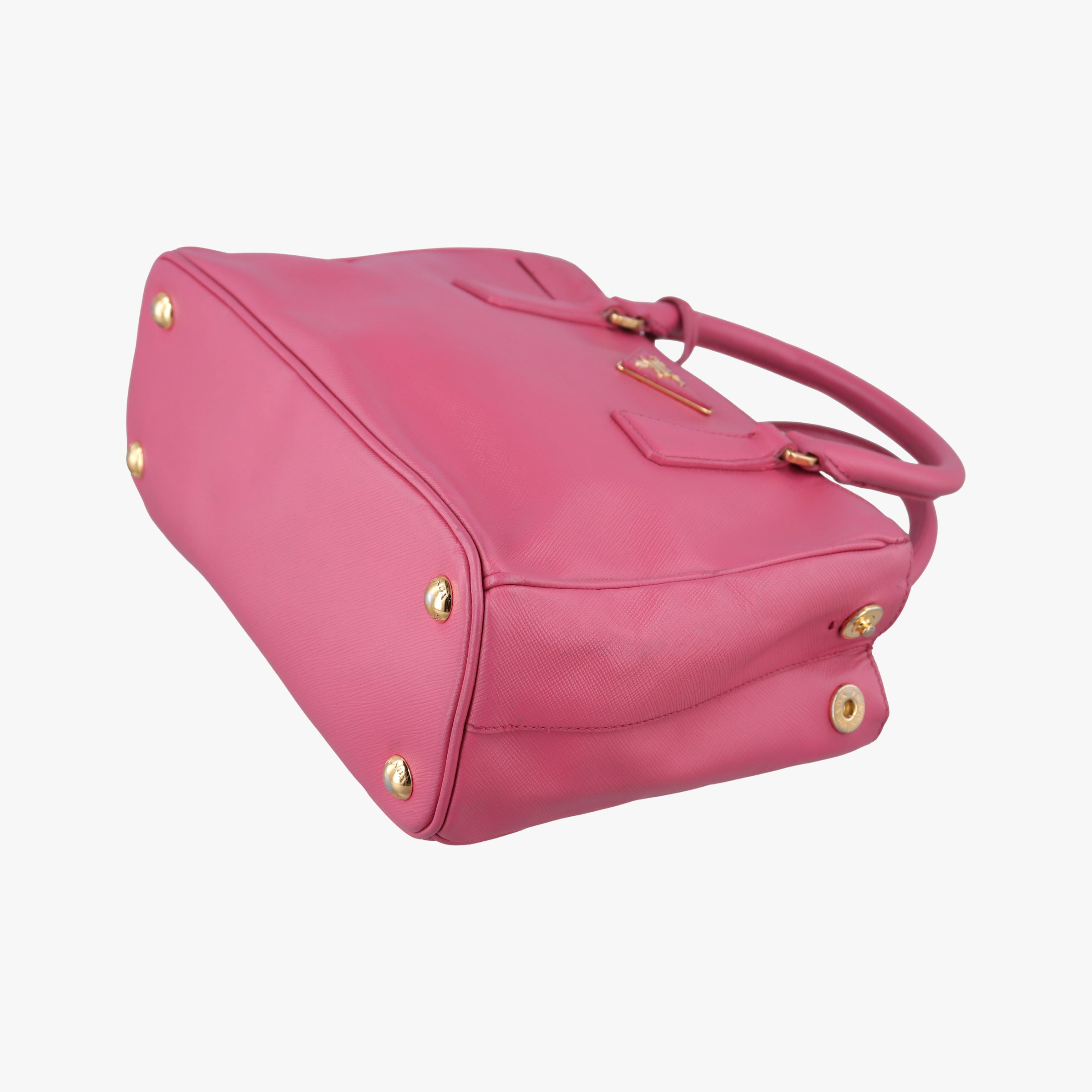 Vintage Prada Galleria Rose SAFFIANO Leather BN1786 shoulderbag | stylenewstar