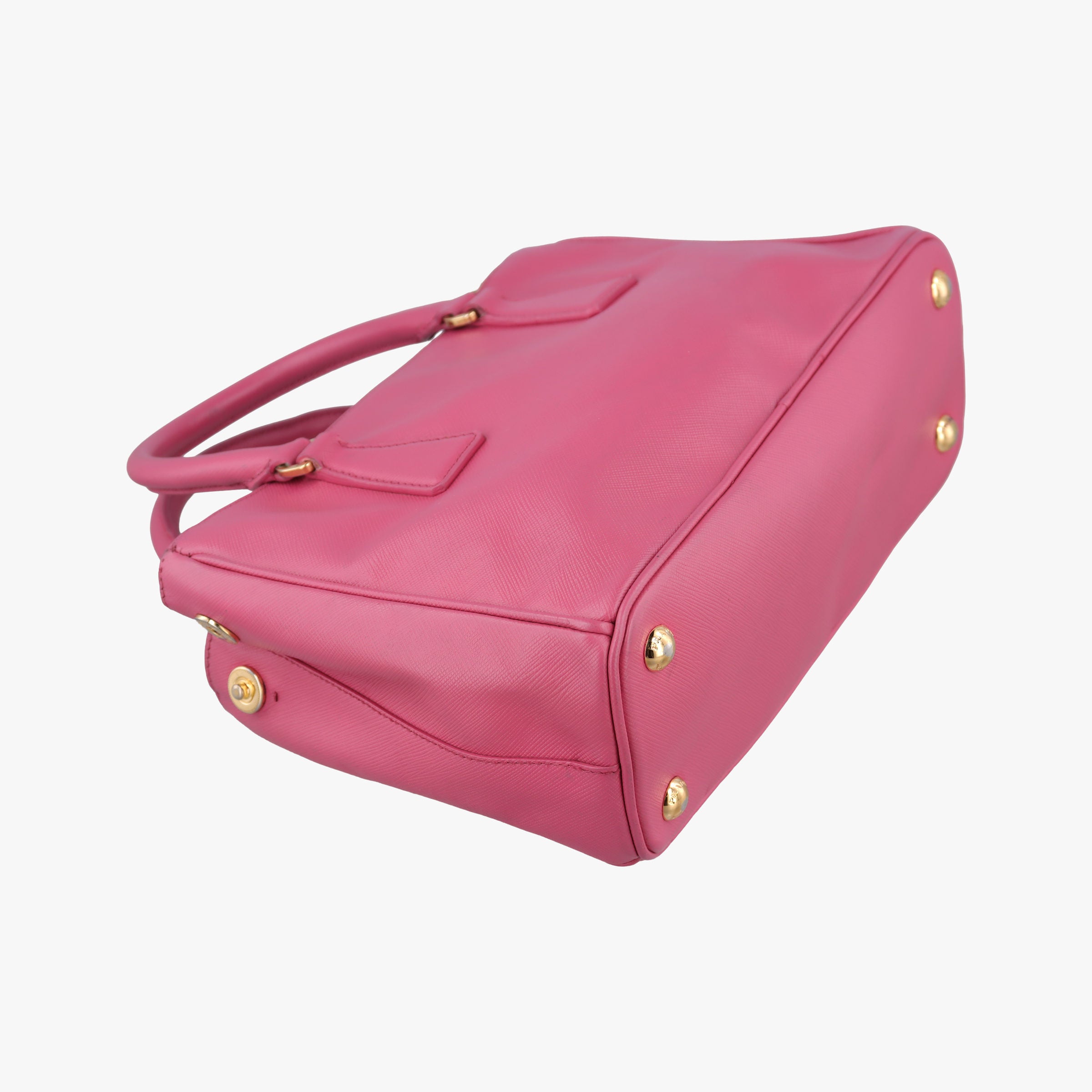 Vintage Prada Galleria Rose SAFFIANO Leather BN1786 shoulderbag | stylenewstar