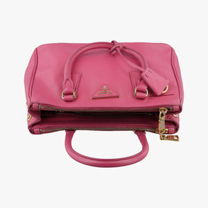 Vintage Prada Galleria Rose SAFFIANO Leather BN1786 shoulderbag | stylenewstar