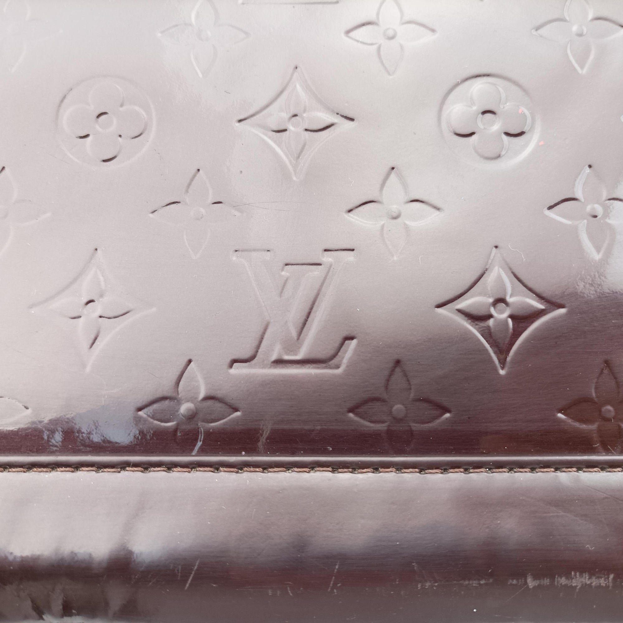 Pre-owned Louis Vuitton Alma GM Rouge Fauvist Vernis M91687 handbag | stylenewstar