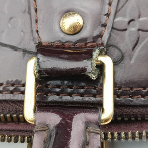 Pre-owned Louis Vuitton Alma GM Rouge Fauvist Vernis M91687 handbag | stylenewstar