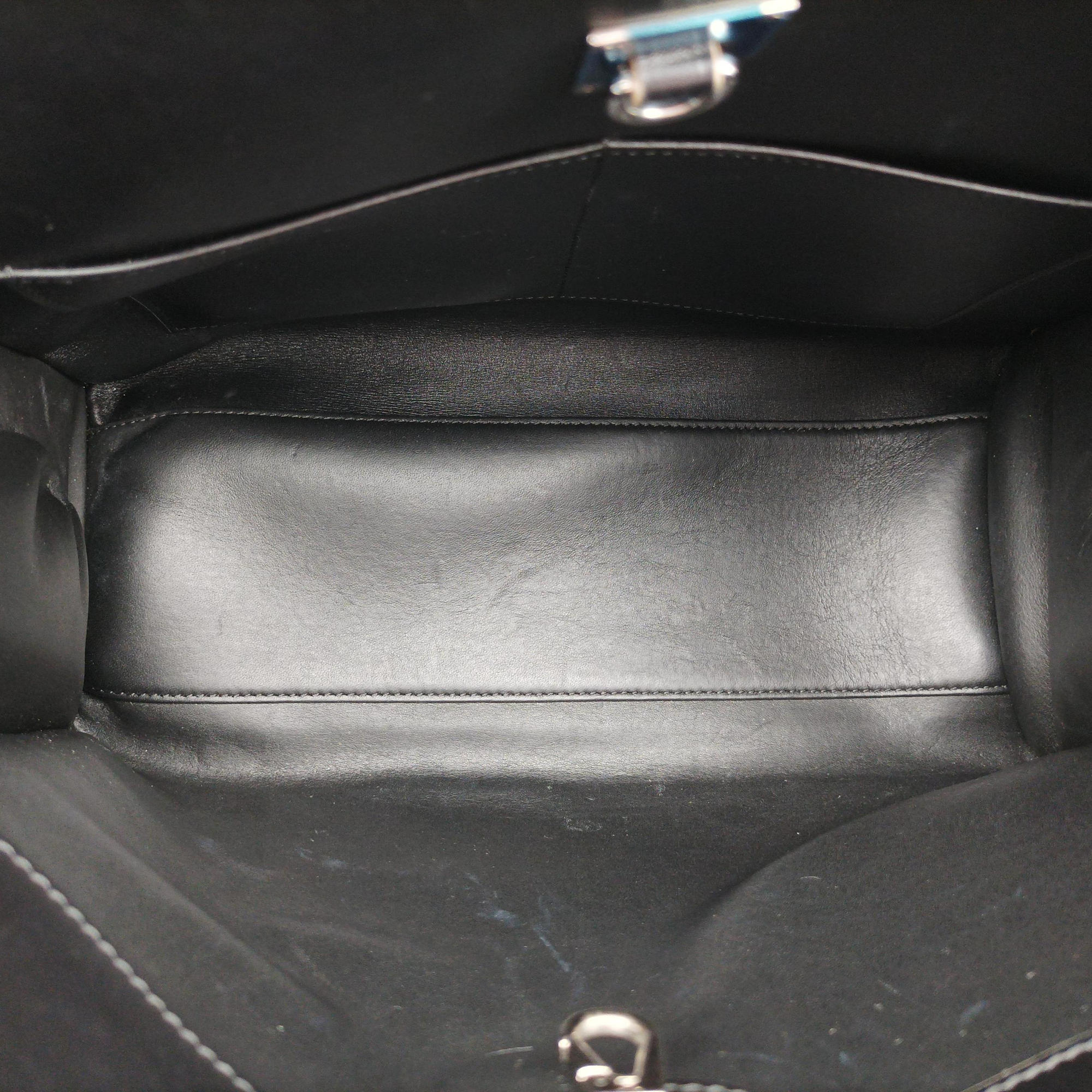 Pre-owned Louis Vuitton World Tour City Steamer MM  Black×multicolor Leather M43080 shoulderbag | stylenewstar