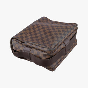 Pre-owned Louis Vuitton NAVIGLIO EBENE Damier Canvas N45255 shoulderbag | stylenewstar