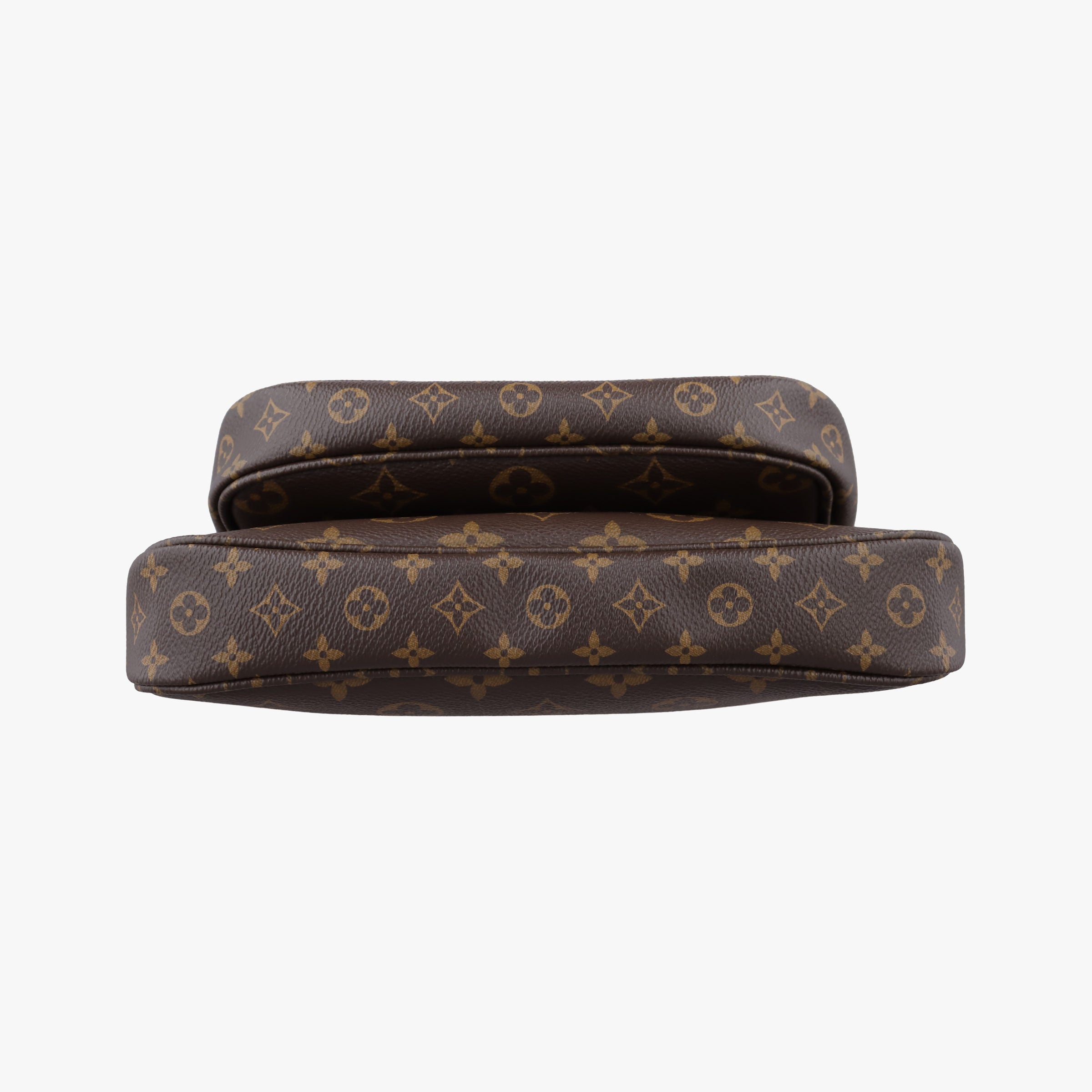 Pre-owned Louis Vuitton Multi Pochette Accessoir brown×khaki Monogram Canvas M44813 shoulderbag | stylenewstar