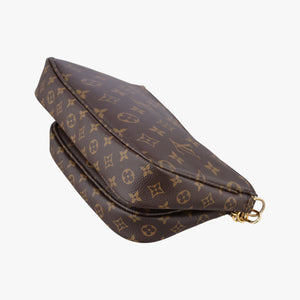 Pre-owned Louis Vuitton Multi Pochette Accessoir brown×khaki Monogram Canvas M44813 shoulderbag | stylenewstar