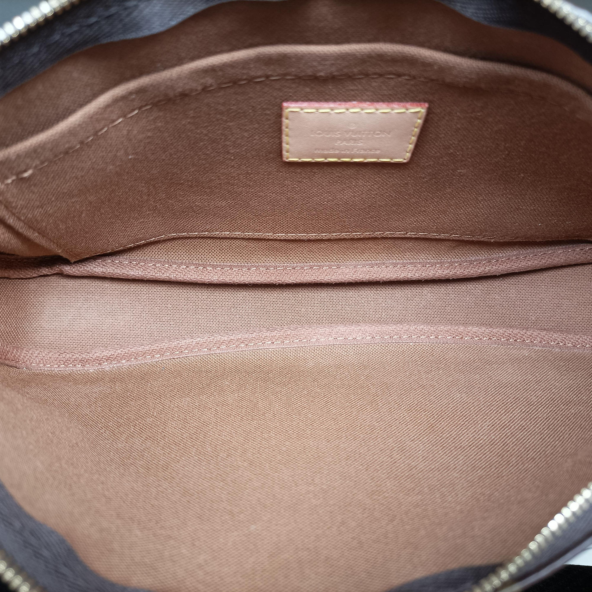 Pre-owned Louis Vuitton Multi Pochette Accessoir brown×khaki Monogram Canvas M44813 shoulderbag | stylenewstar