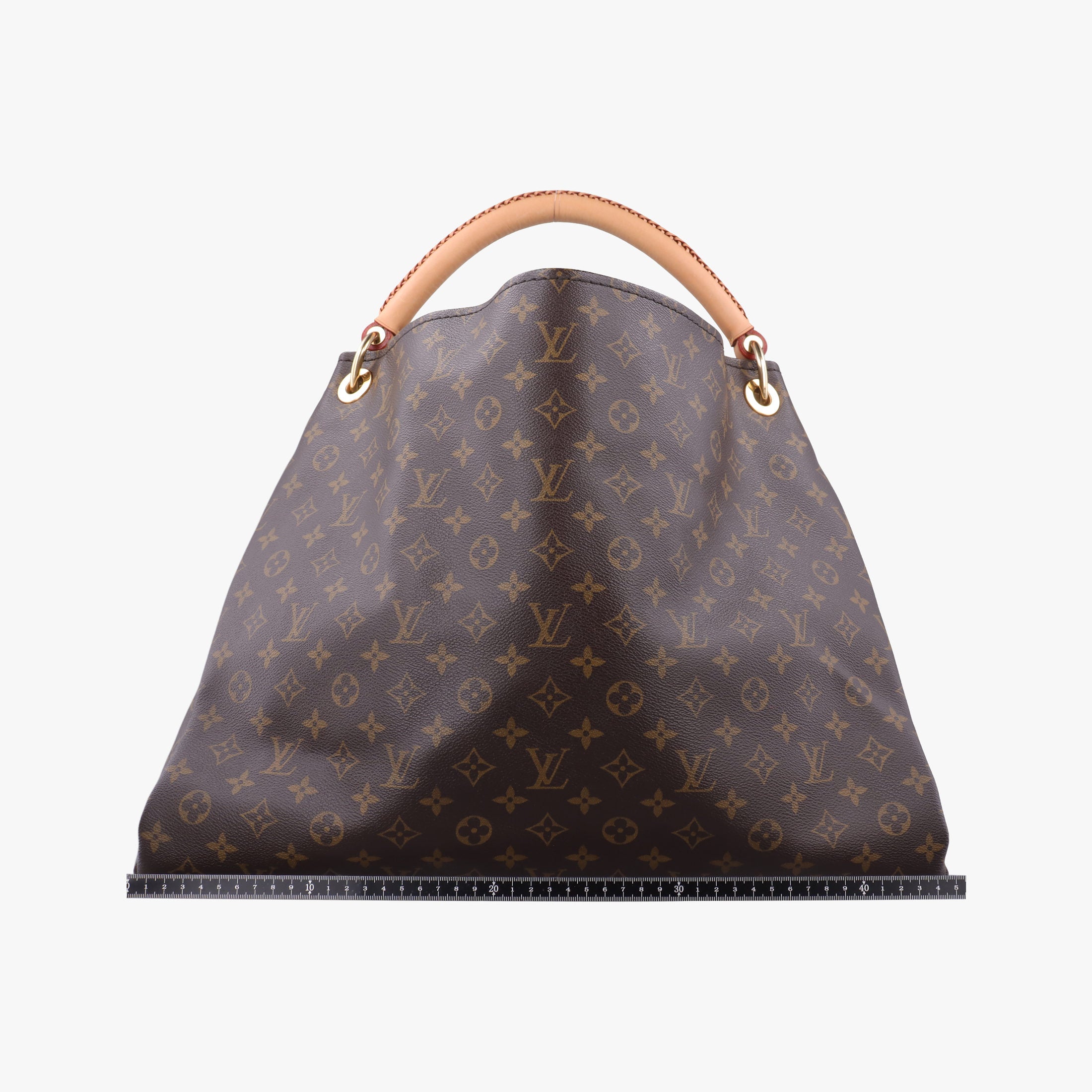 Pre-owned Louis Vuitton ARTSY GM Brown Monogram Canvas M40259 shoulderbag | stylenewstar