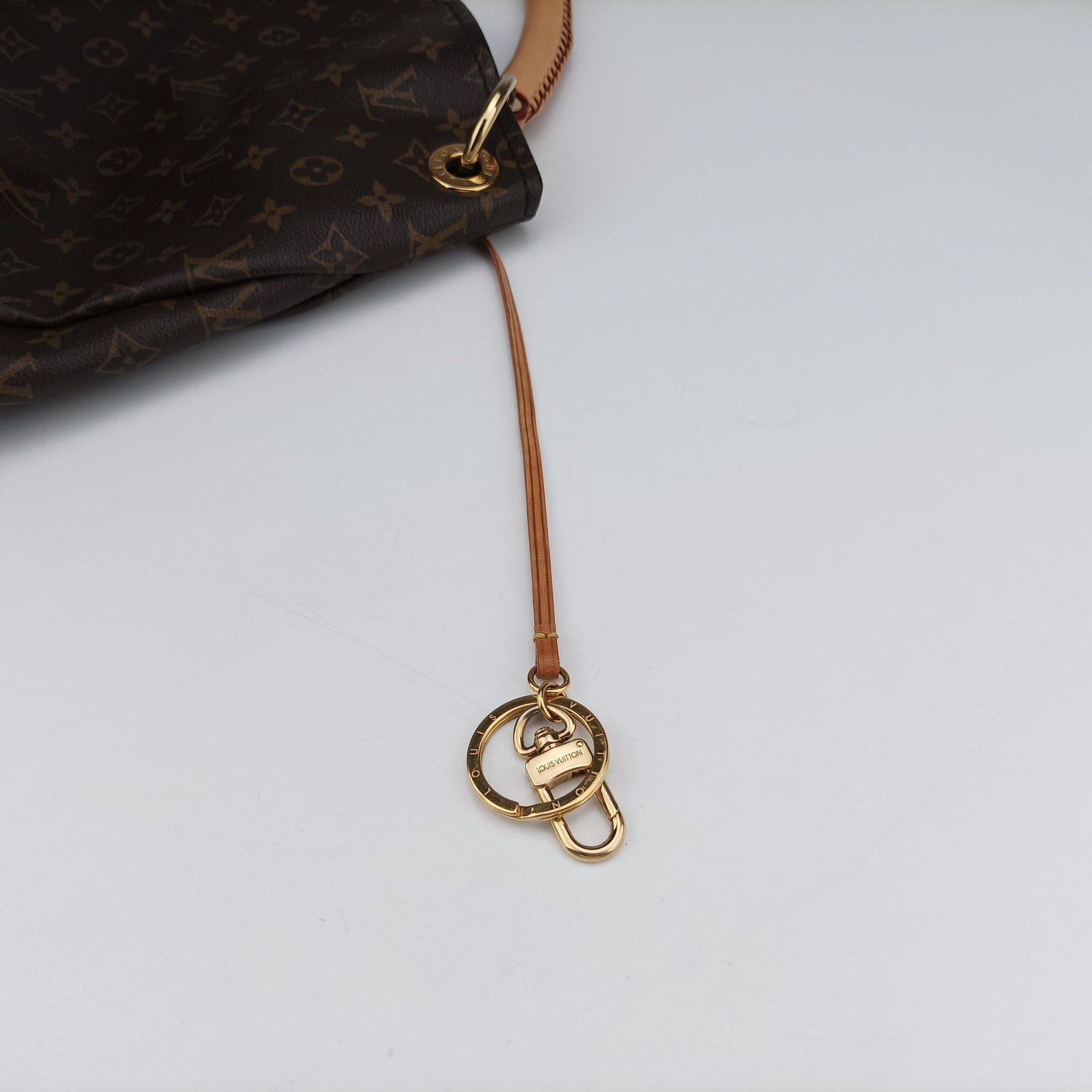 Pre-owned Louis Vuitton ARTSY GM Brown Monogram Canvas M40259 shoulderbag | stylenewstar