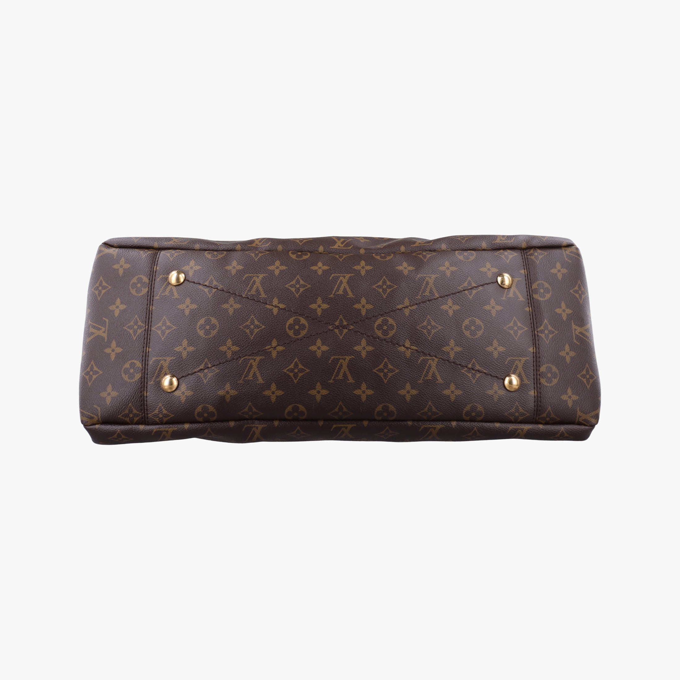Pre-owned Louis Vuitton ARTSY GM Brown Monogram Canvas M40259 shoulderbag | stylenewstar