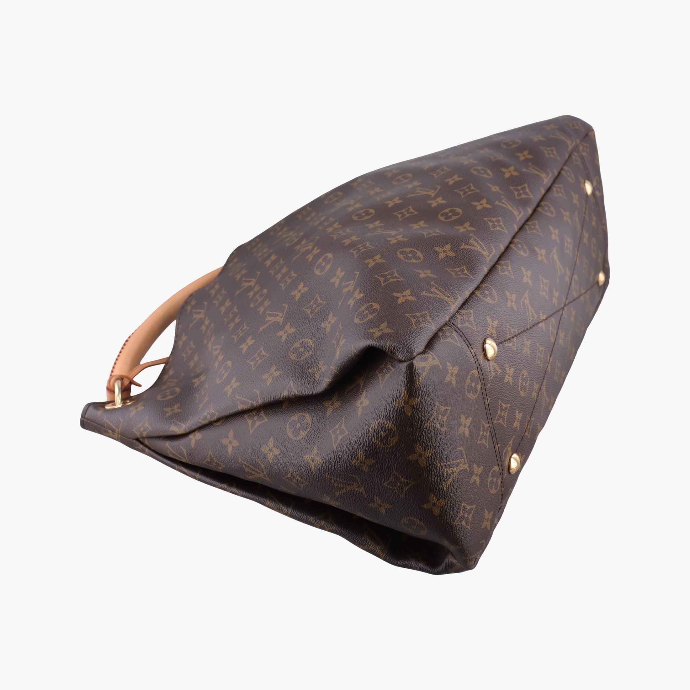 Pre-owned Louis Vuitton ARTSY GM Brown Monogram Canvas M40259 shoulderbag | stylenewstar